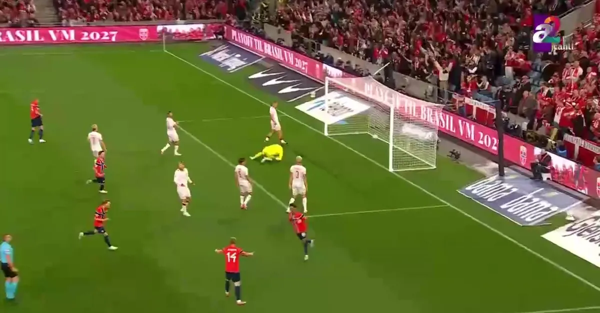 GOL | Norveç 1-0 Danimarka