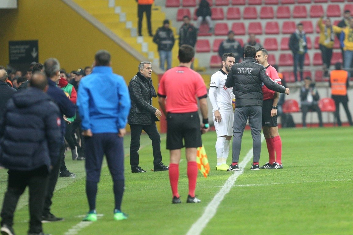 Ankaragücü Beşiktaş maçında kareler