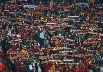 Galatasaray taraftarı işbaşında