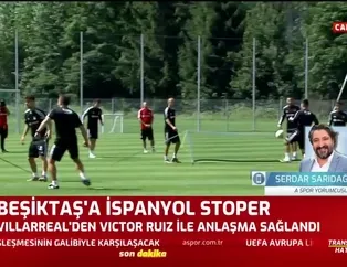 Beşiktaş'a İspanyol stoper