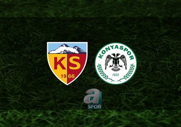 Kayserispor - Konyaspor maçı saat kaçta?