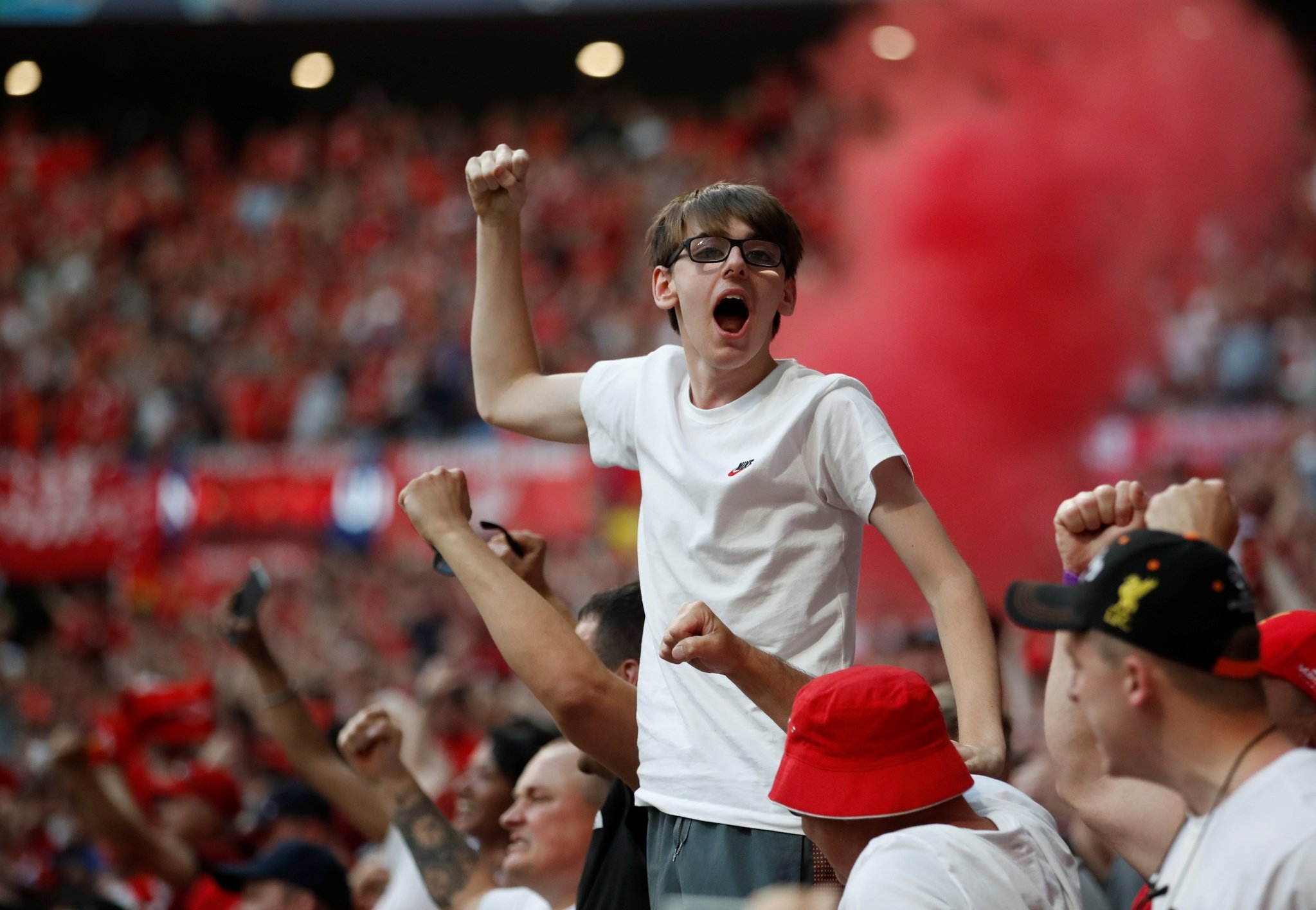 Tottenham Liverpool maçından kareler
