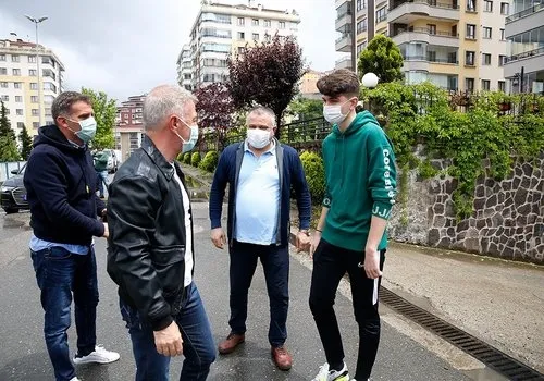 Ahmet Ağaoğlu'ndan Kaan Moradaoğlu'na geçmiş olsun ziyareti! - 2