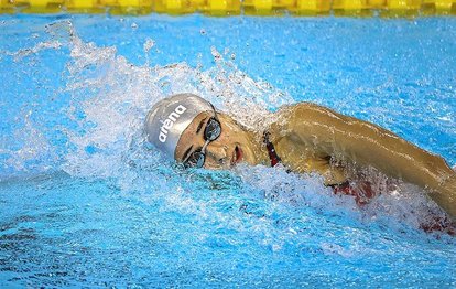 AKDENİZ OYUNLARI: Milli yüzücü Deniz Ertan’dan altın madalya!