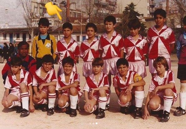 Futbolcuların çocukluk halleri