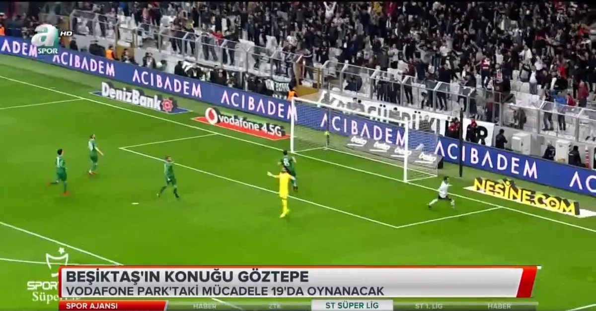 Beşiktaş'ın konuğu Göztepe