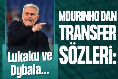Mourinho’dan transfer açıklaması!