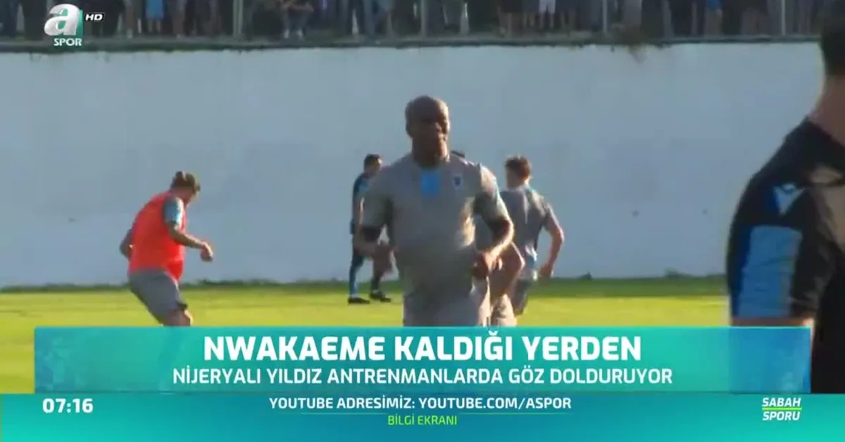 Nwakaeme kaldığı yerden