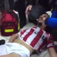 Futbolcuları hastanelik ettiler!