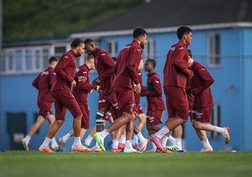 Trabzonspor F. Karagümrük hazırlıklarını sürdürdü