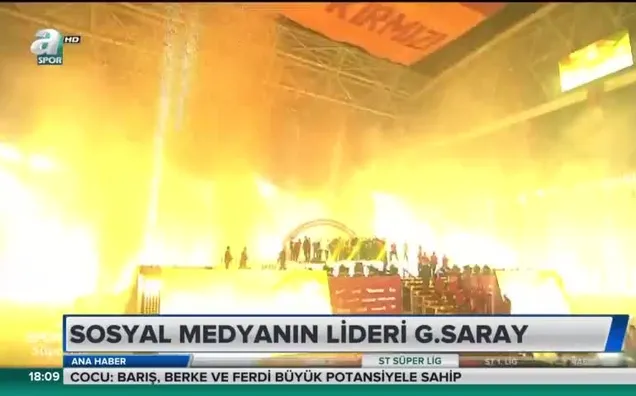 Sosyal medyanın lideri Galatasaray