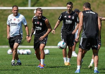 Beşiktaş'ta Immobile takımla çalıştı!
