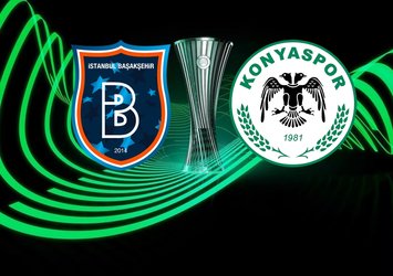 Başakşehir ve Konyaspor'un rakipleri belli oldu!