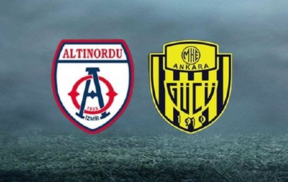 Altınordu - Ankaragücü TFF 1. Lig maçı | CANLI