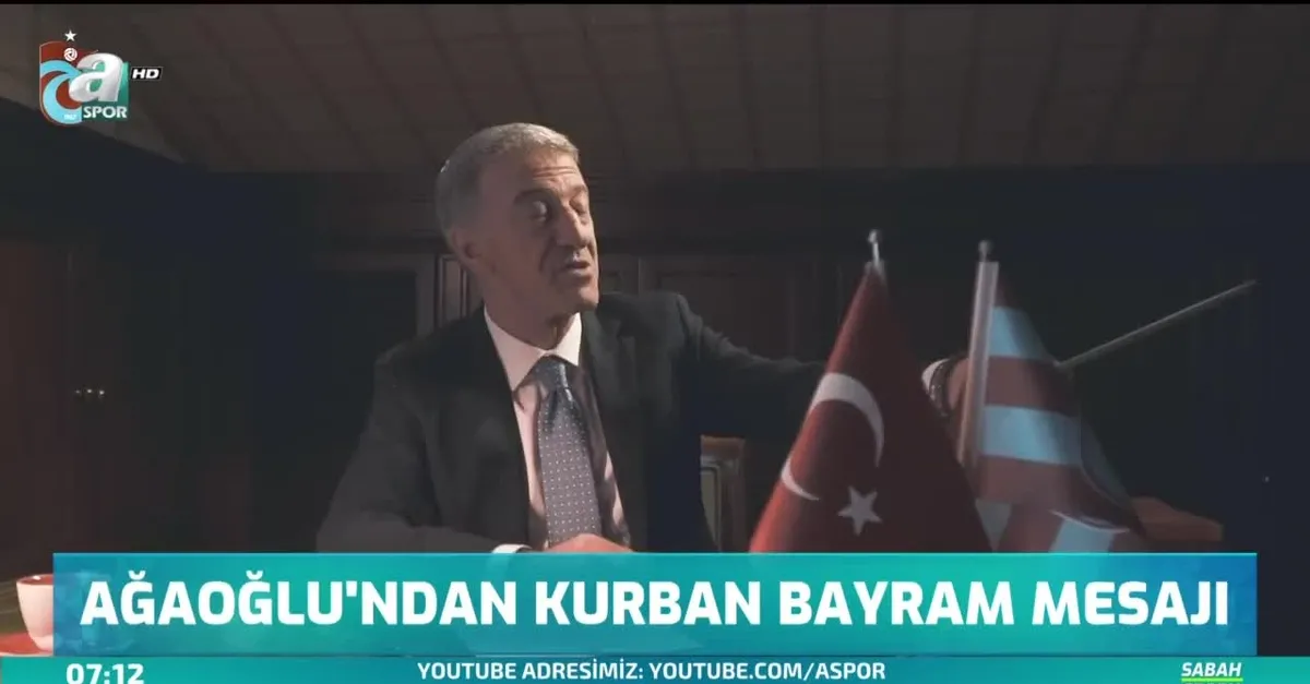 Ağaoğlu'ndan Kurban Bayramı mesajı