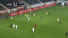 GOL | Arca Çorum FK 0-2 Corendon Alanyaspor