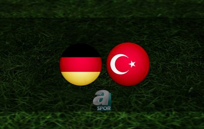 Almanya - Türkiye maçı ne zaman? Almanya Türkiye canlı hangi kanalda? Saat kaçta? Almanya Türkiye CANLI İZLE