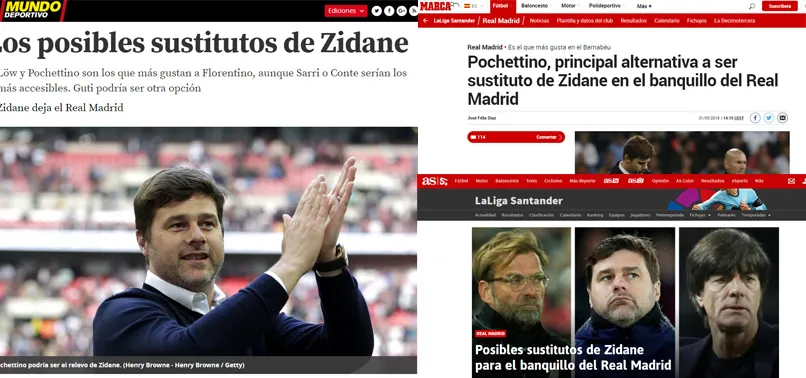 Real Madrid, Zidane'ın yerine Pochettino'yu getirecek! - 1