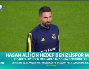 Hasan Ali için hedef Denizlispor maçı