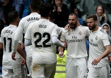 Real Madrid Benzema ile kazandı