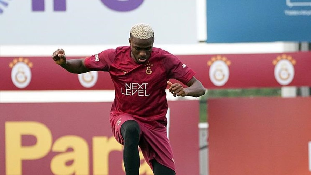 Galatasaray'dan Osimhen videosu