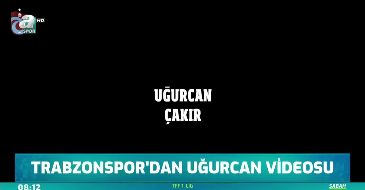 Trabzonspor'dan Uğurcan Çakır videosu