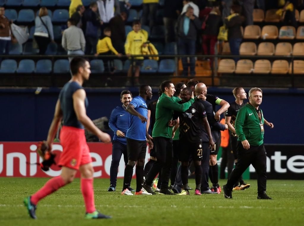 Villarreal - Osmanlıspor maçından kareler