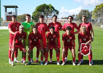 U19 Milli Takımı, İsviçre'ye kaybetti!