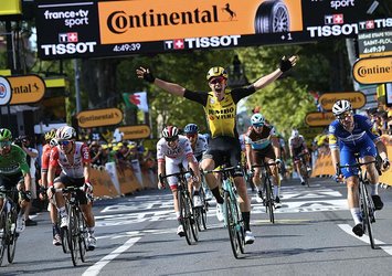 Fransa Bisiklet Turu'nda 10 etap tamamlandı