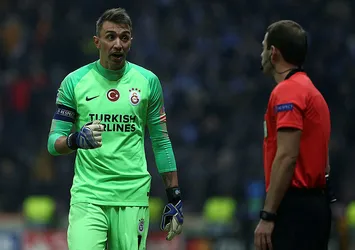 Muslera: "Büyük maçlarda sakinim"