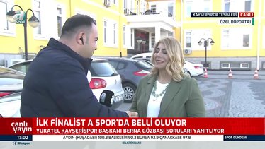 Berna Gözbaşı Trabzonspor maçını A Spor'a değerlendirdi!