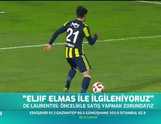 Napoli'den Eljif Elmas açıklaması