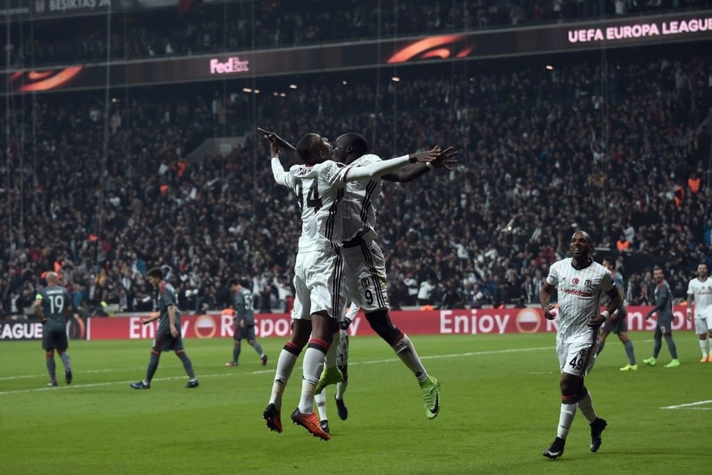 Beşiktaş maçına damga vuran koreografi