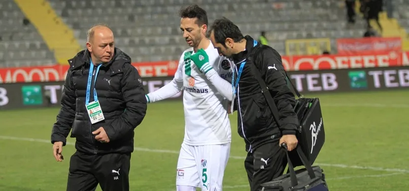 Bursaspor'da Bilal Kısa'nın 3 ay yok
