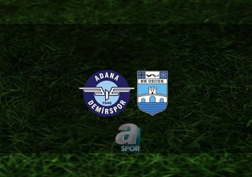 A.Demirspor - Osijek maçı saat kaçta?