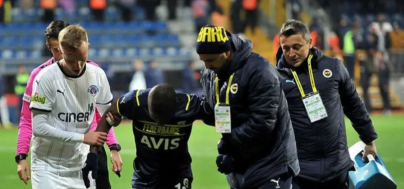 Fenerbahçe'de Enner Valencia sakatlandı!