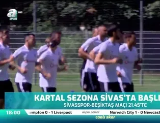 Kartal sezona Sivas'ta başlıyor