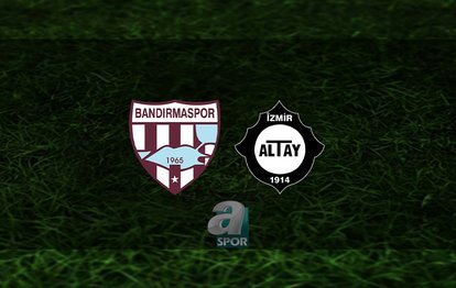Bandırmaspor - Altay maçı ne zaman, saat kaçta ve hangi kanalda? | Trendyol 1. Lig