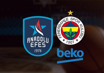 Anadolu Efes - Fenerbahçe Beko | CANLI