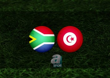 Güney Afrika - Tunus maçı ne zaman?