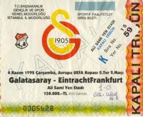 Eski maç biletleri