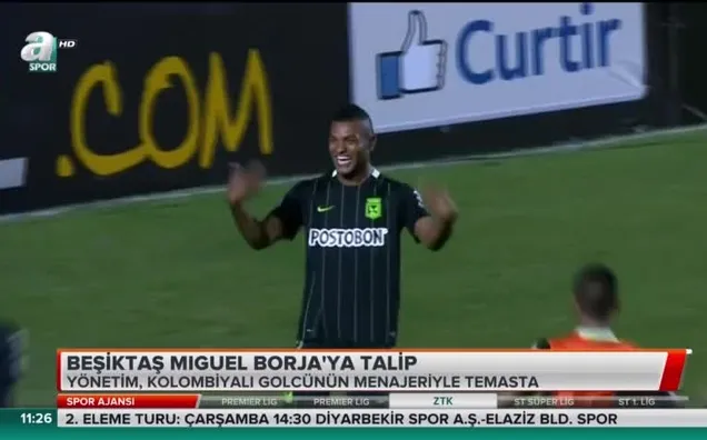 Beşiktaş Kolombiyalı golcünün peşinde