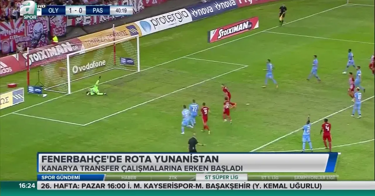 Fenerbahçe'de rota Yunanistan