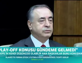 Mustafa Cengiz'den play-off açıklaması