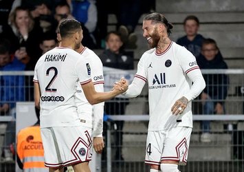 PSG deplasmanda zorlanmadan kazandı!