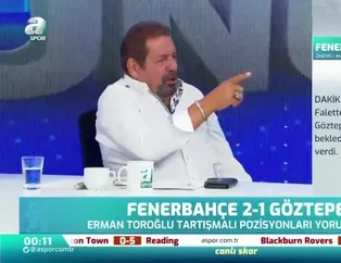Erman Toroğlu noktayı koydu! "Pozisyon penaltı"
