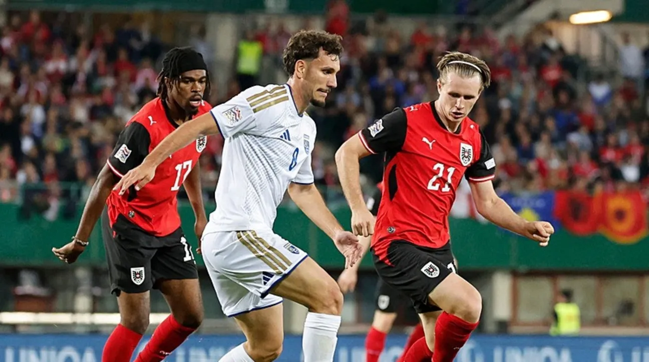 Avusturya evinde Kosova'yı 3 golle geçti!