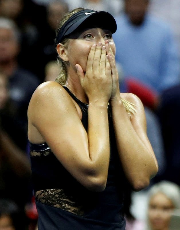 Sharapova’nın gözyaşları