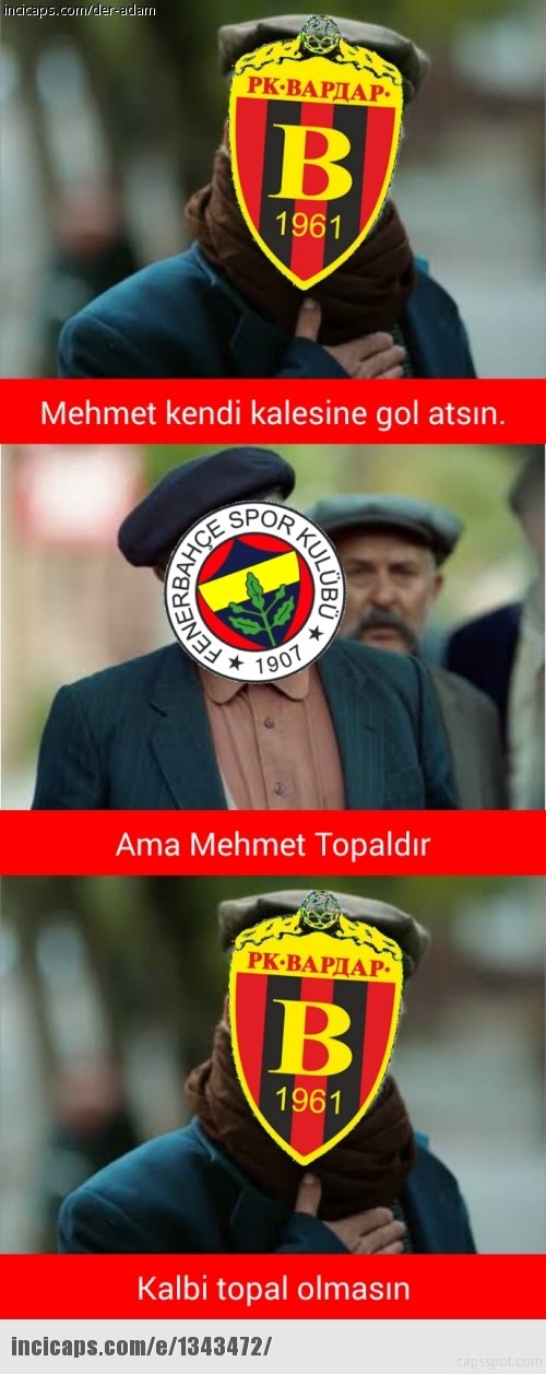 Vardar - Fenerbahçe capsleri