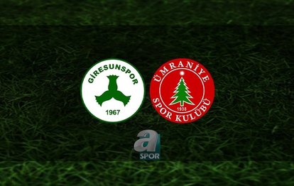 Giresunspor - Ümraniyespor CANLI İZLE Giresunspor - Ümraniyespor canlı anlatım